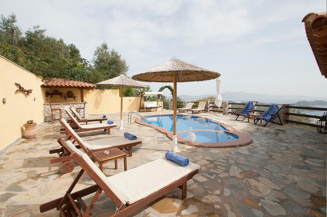 Villa Fotini Skiathos Town Bagian luar foto