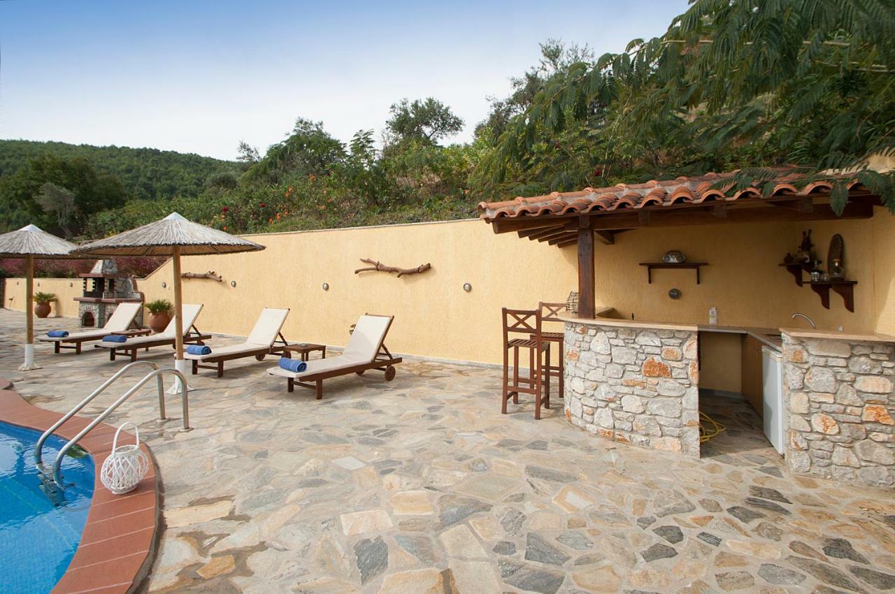 Villa Fotini Skiathos Town Bagian luar foto